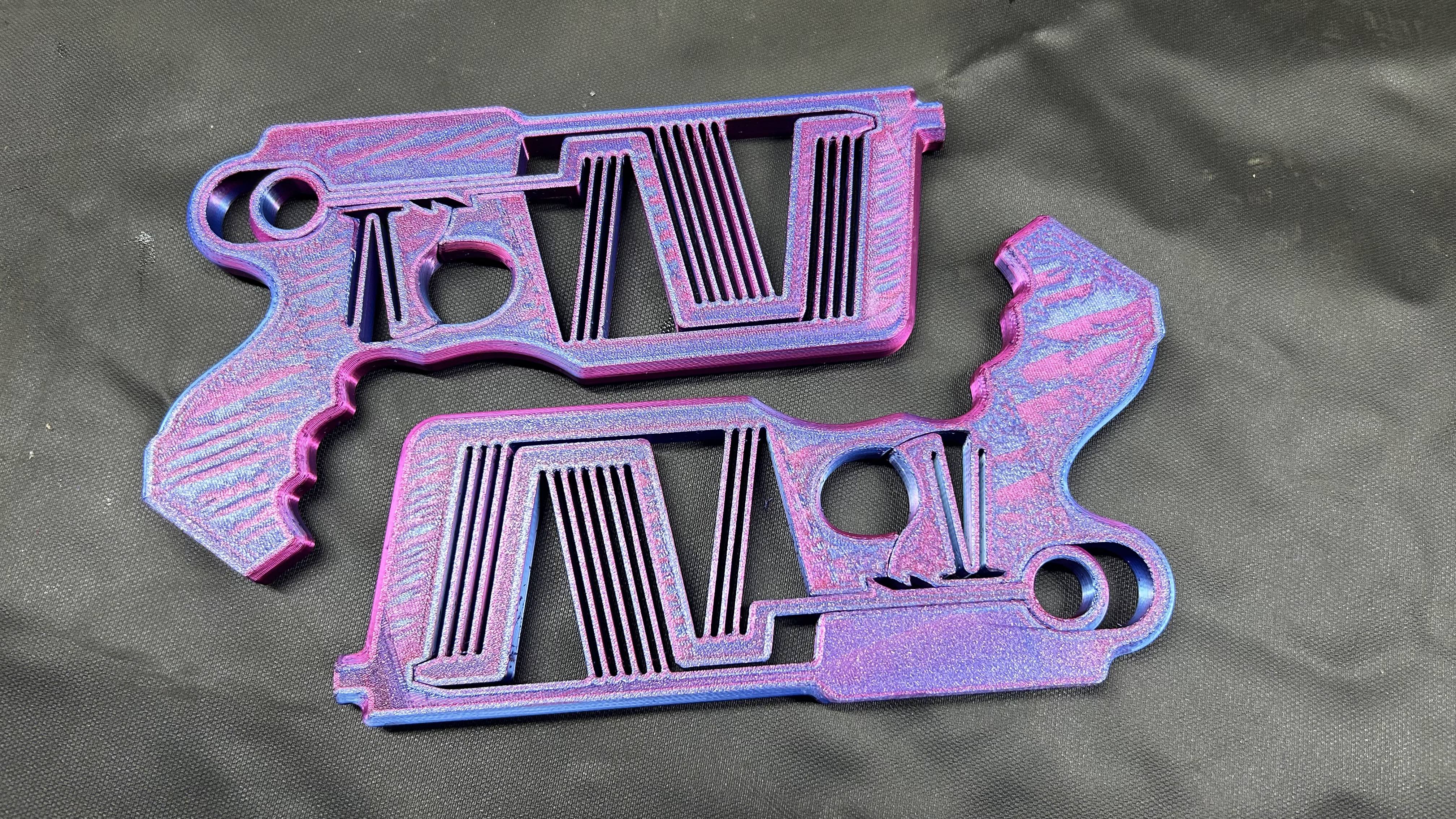 Props3d take on Marks Rober Compliant mechanizm Dart gun.