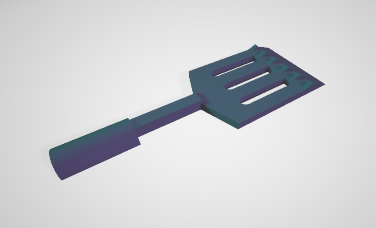 Spongebob Spatula ice scraper by Brad Download free STL model