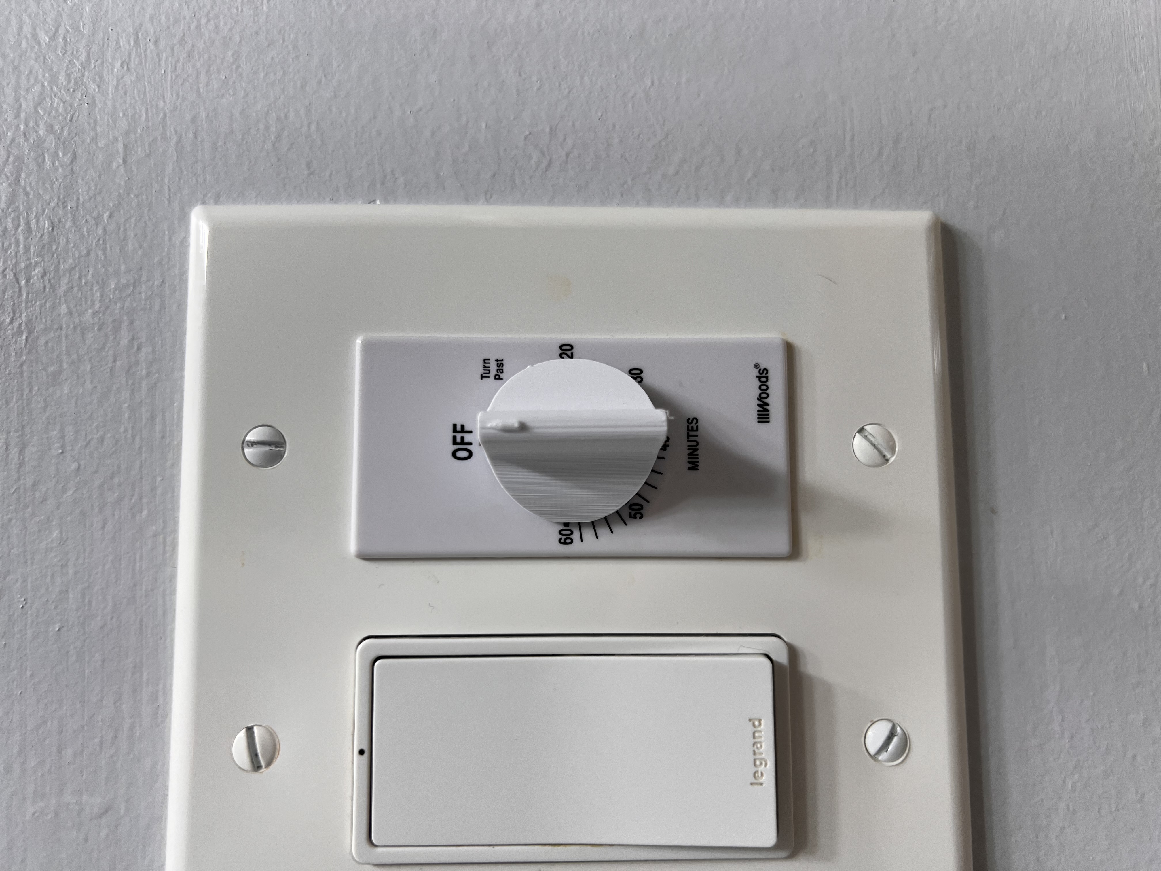 Miniatura 2 do modelo 3D Knob for Mechanical Hard Wired Electrical Timer