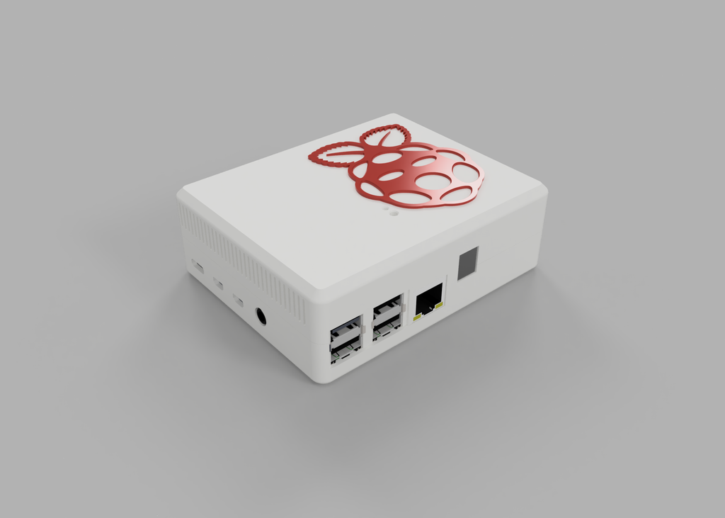 Raspberry Pi 4 Case with Homematic RPI-RF-MOD