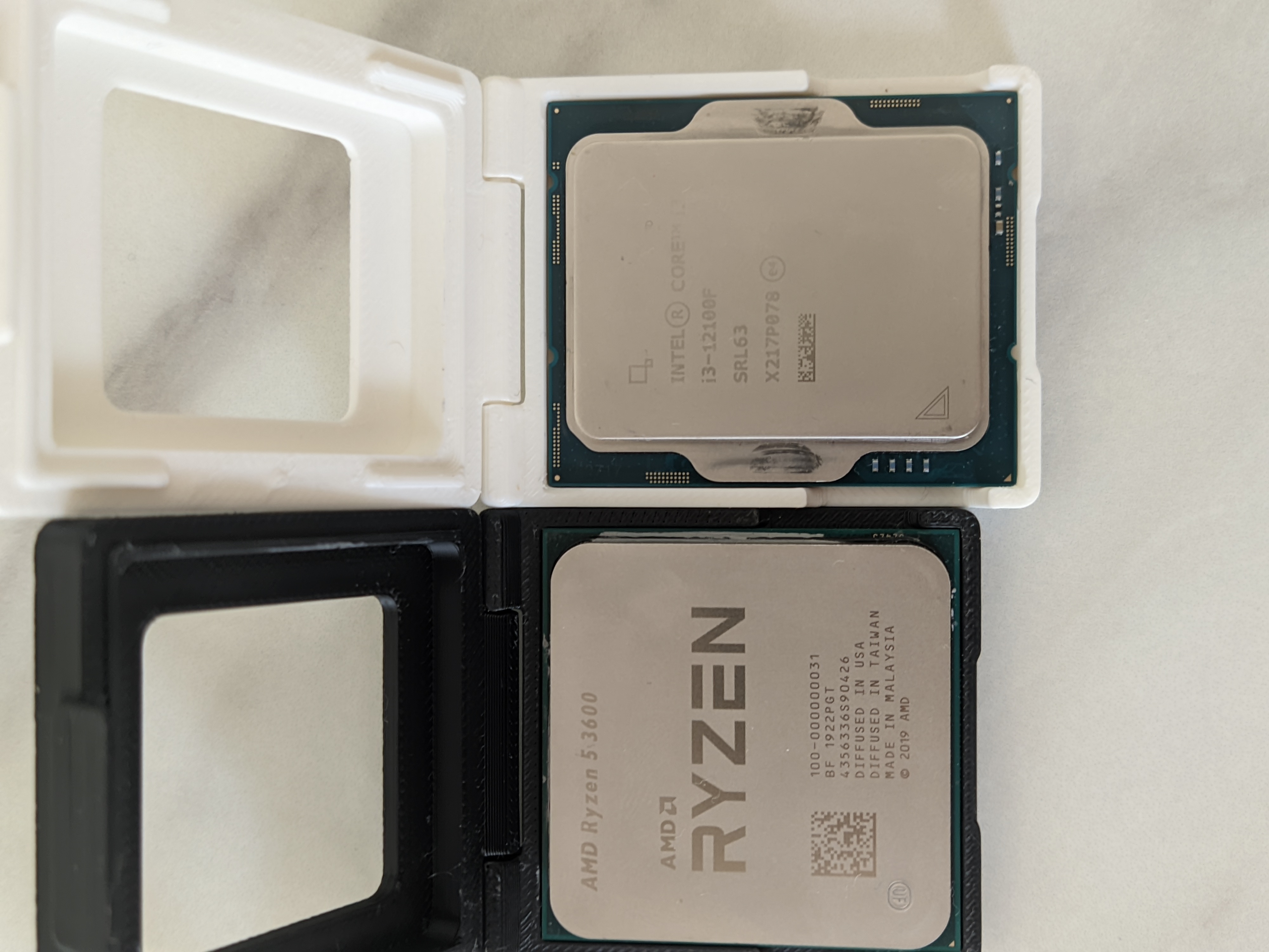 Cpu Trays for AMD AM4 & Intel 115X/1200/1700/2011/2011v3 by Brusli009 Download free STL model
