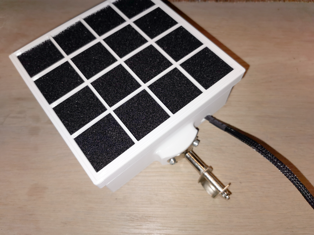 Solder fume (fumes) extractor for IKEA Tertial lamp (LötrauchAbsaugung