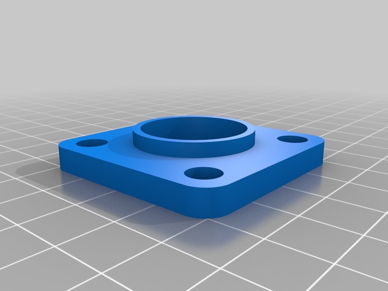 Wellendurchführuung, 8mm Welle, min. 6 Wandstärke, 2x 608zz Lager