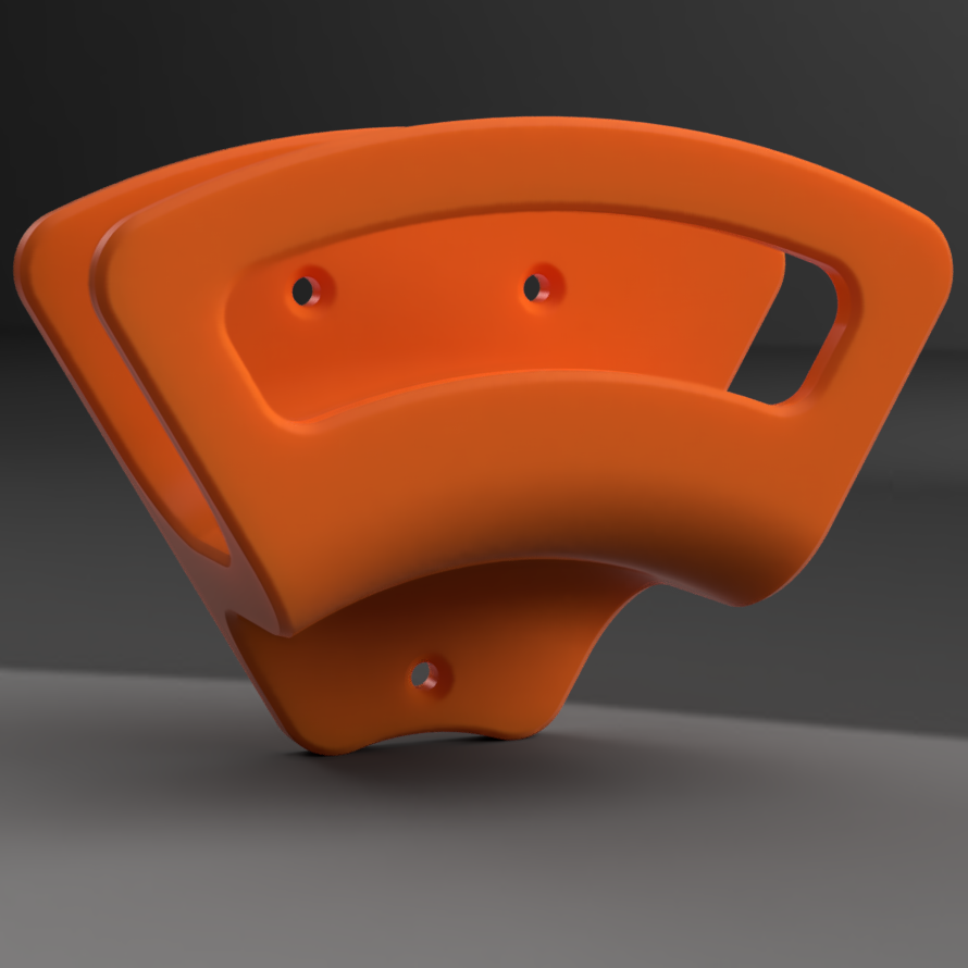 Actually Parametric Extension Cord Holder