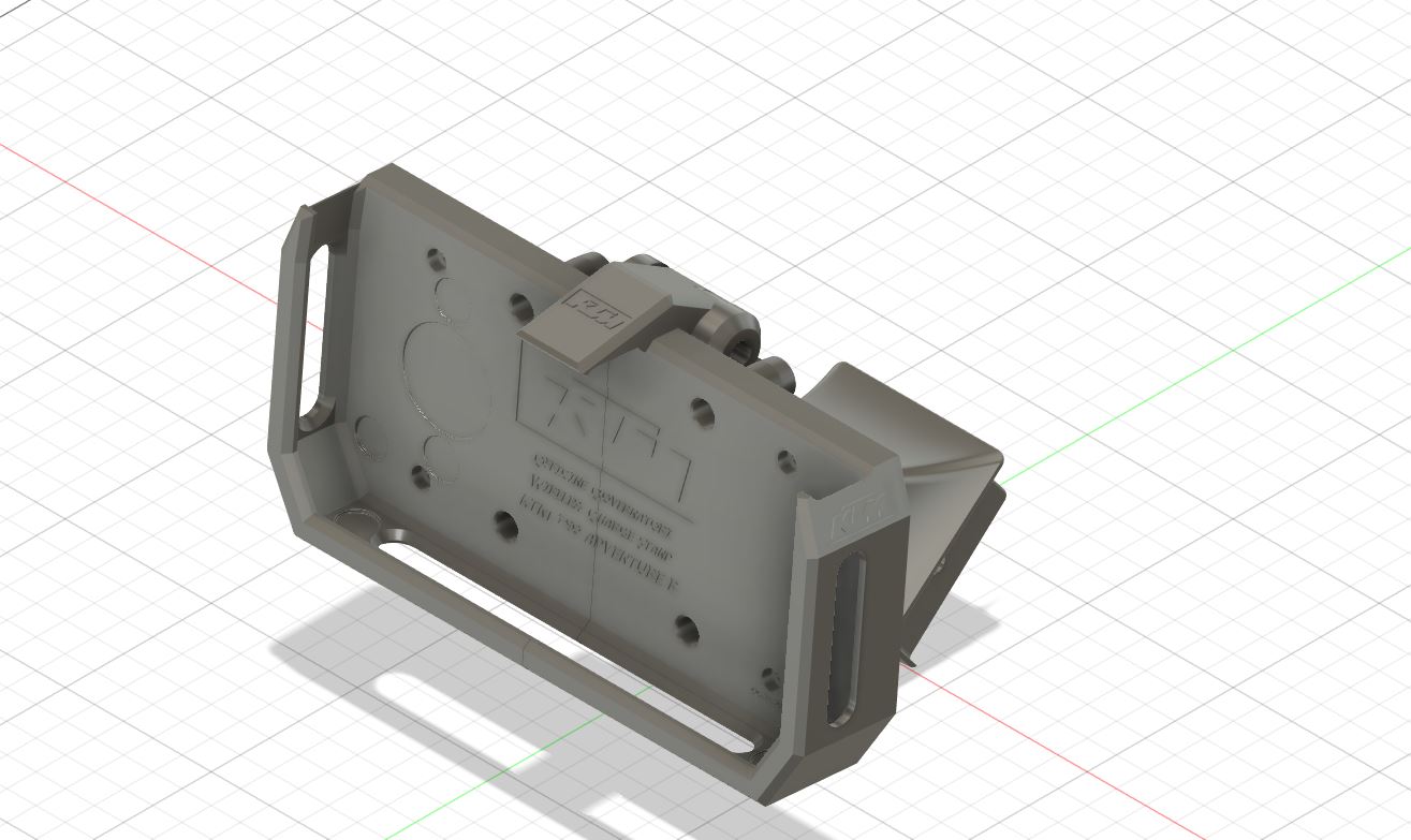 Porta cellulare Rugged DooGee S99 con supporto per KTM 790 adventure R