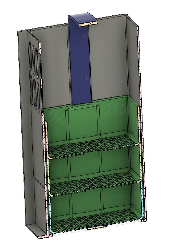 Fluval Flex Aquarium Filter Mod with media baskets