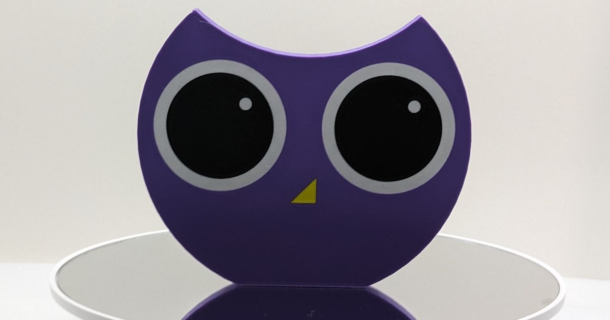 Cute Owl Decorations (MMU) by Oak Buffalo Download free STL model