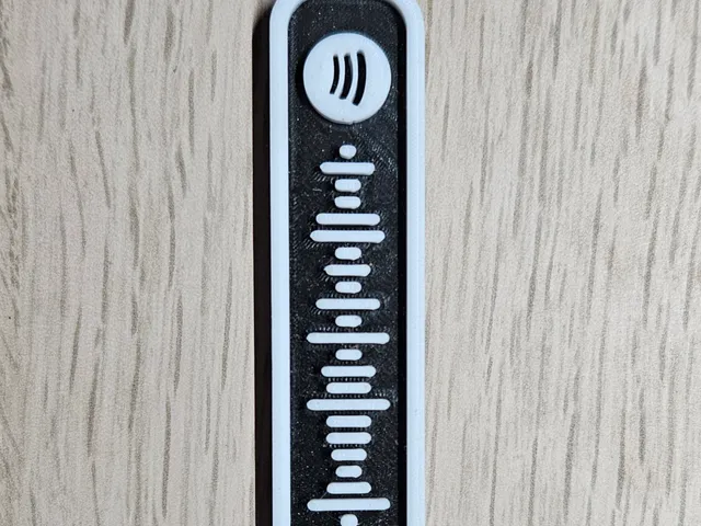 Spotify Code Keychains