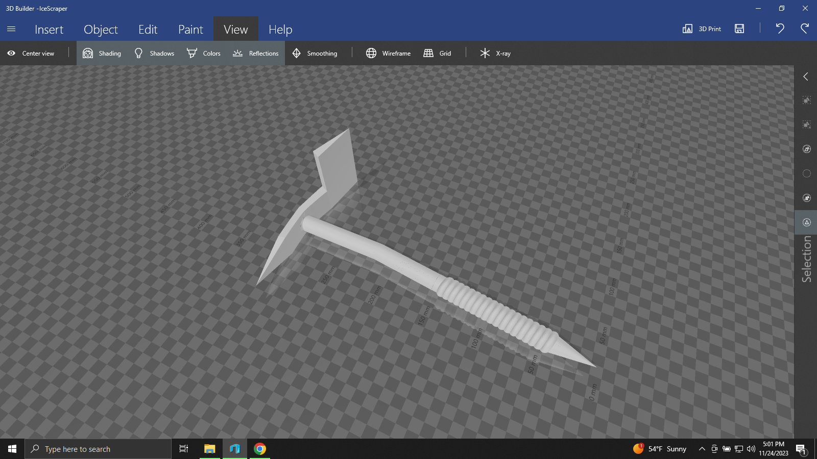 Ice Scraper Pick Axe