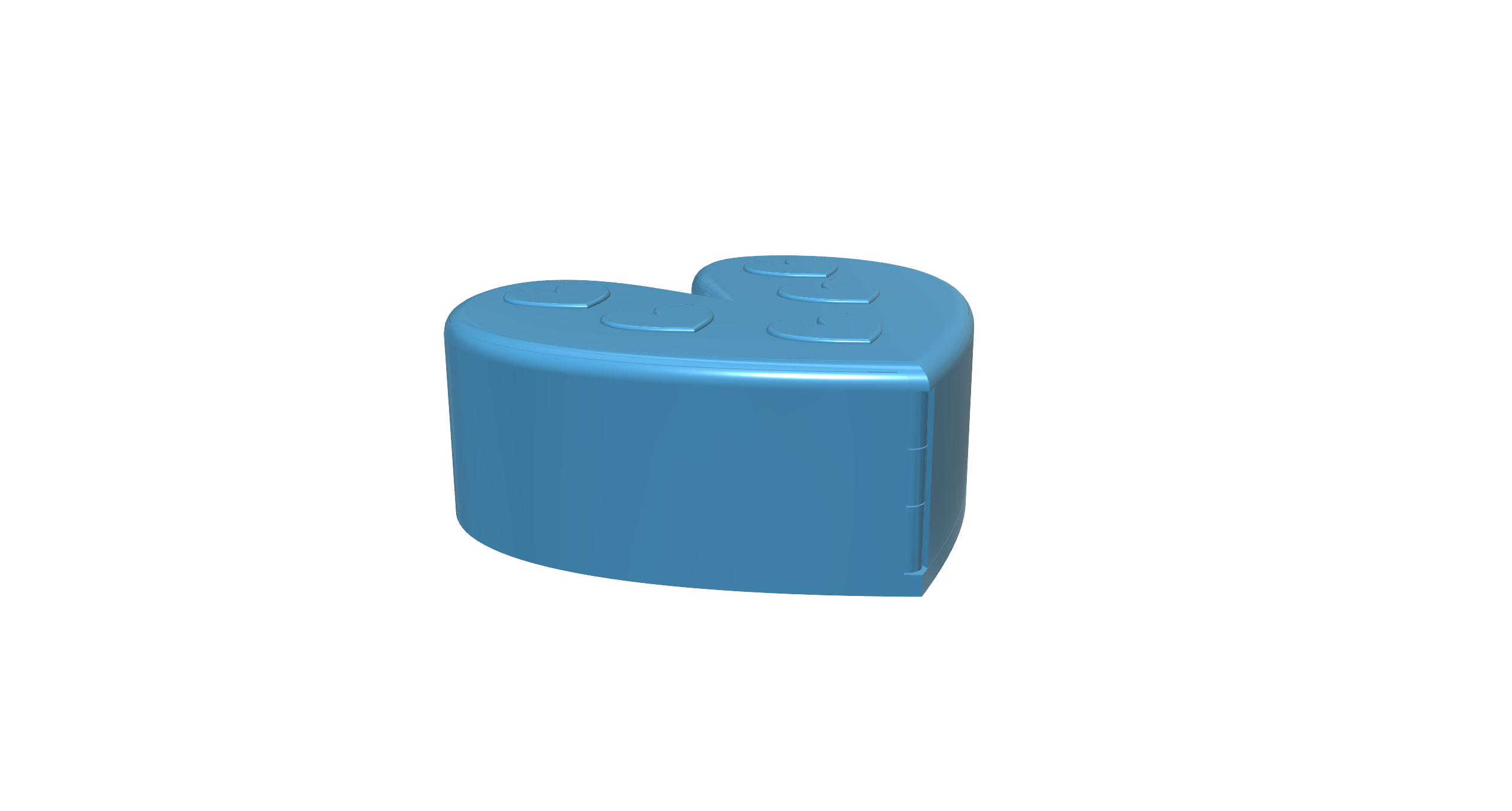 Heart-shaped organizer box