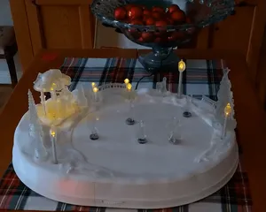 Christmas Skaters Display