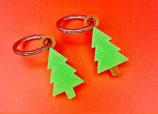 Christmas Tree Keychain