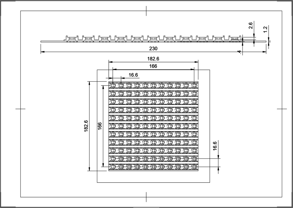 Miniatura 5 do modelo 3D wordclock ws2812b