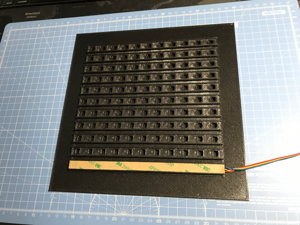 Miniatura 10 do modelo 3D wordclock ws2812b