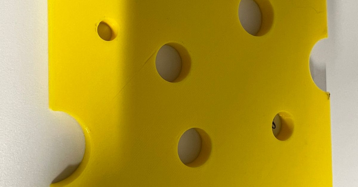 Cheese Ice Scraper by Tony | Download free STL model | Printables.com
