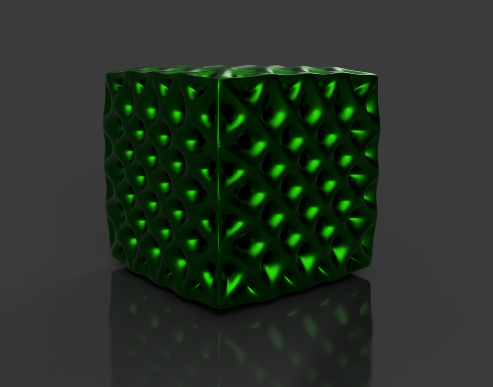 Lattice cube by Mels 3D LABS | Download free STL model | Printables.com