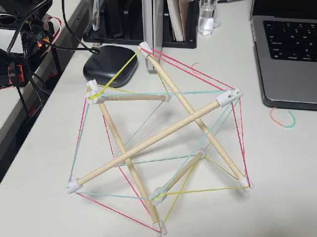 Tensegrity Chopstick Endcap