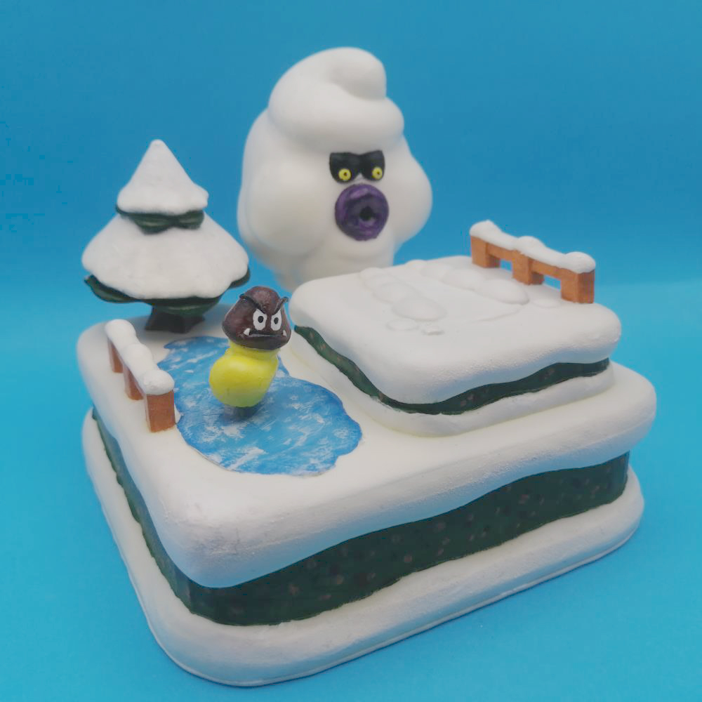 SUPER MARIO 3D WORLD - MINI 6-5 TY-FOO FLURRIES