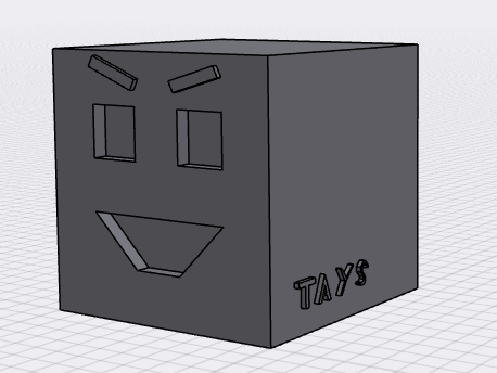 Block with Face (Calibrationblock) by Tim Schäfer | Download free STL ...