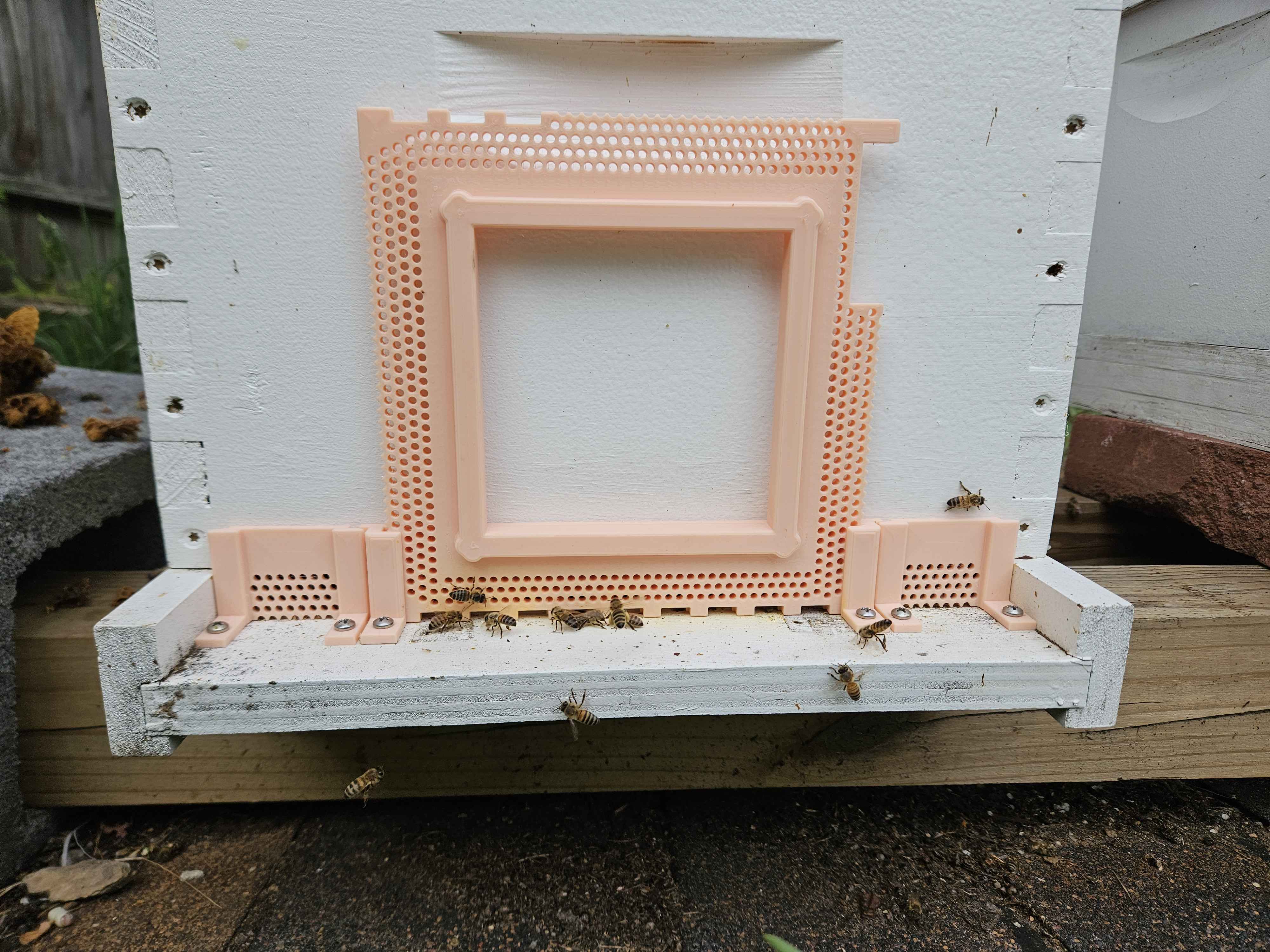 Ventilated Beehive Entrance Reducer & Mouse Guard