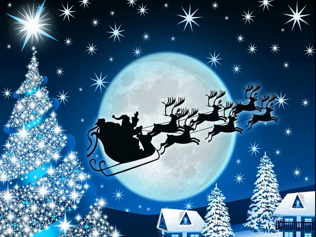 christmas wallpaper Lithophane pic