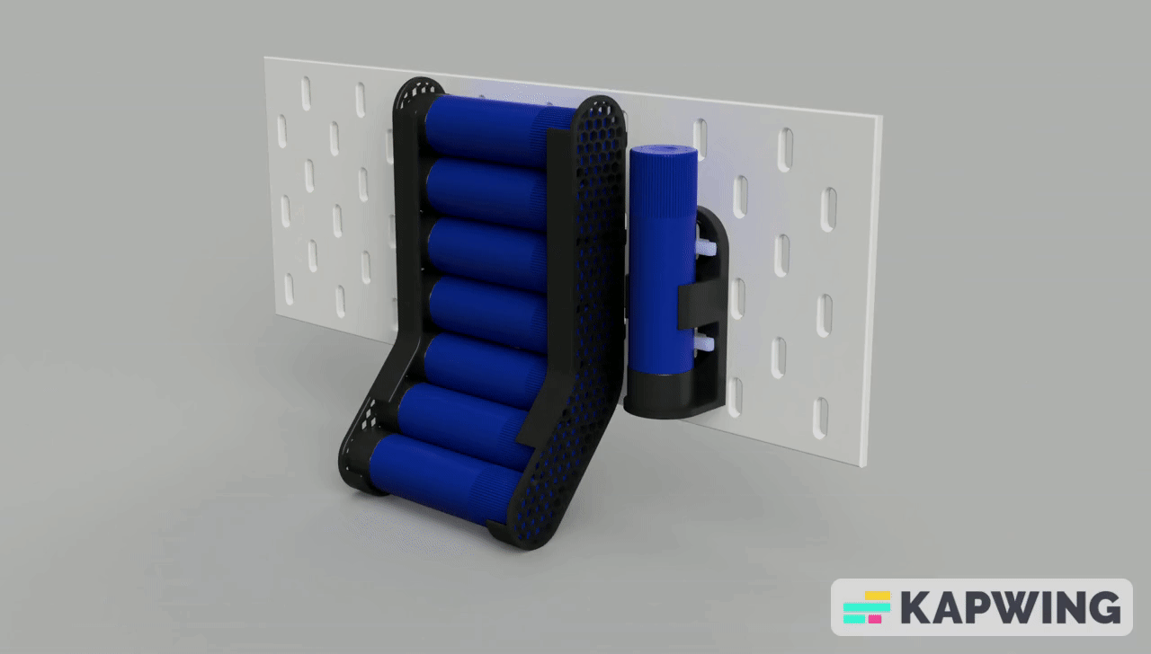 Skadis glue stick holder by I.Hawel Download free STL model