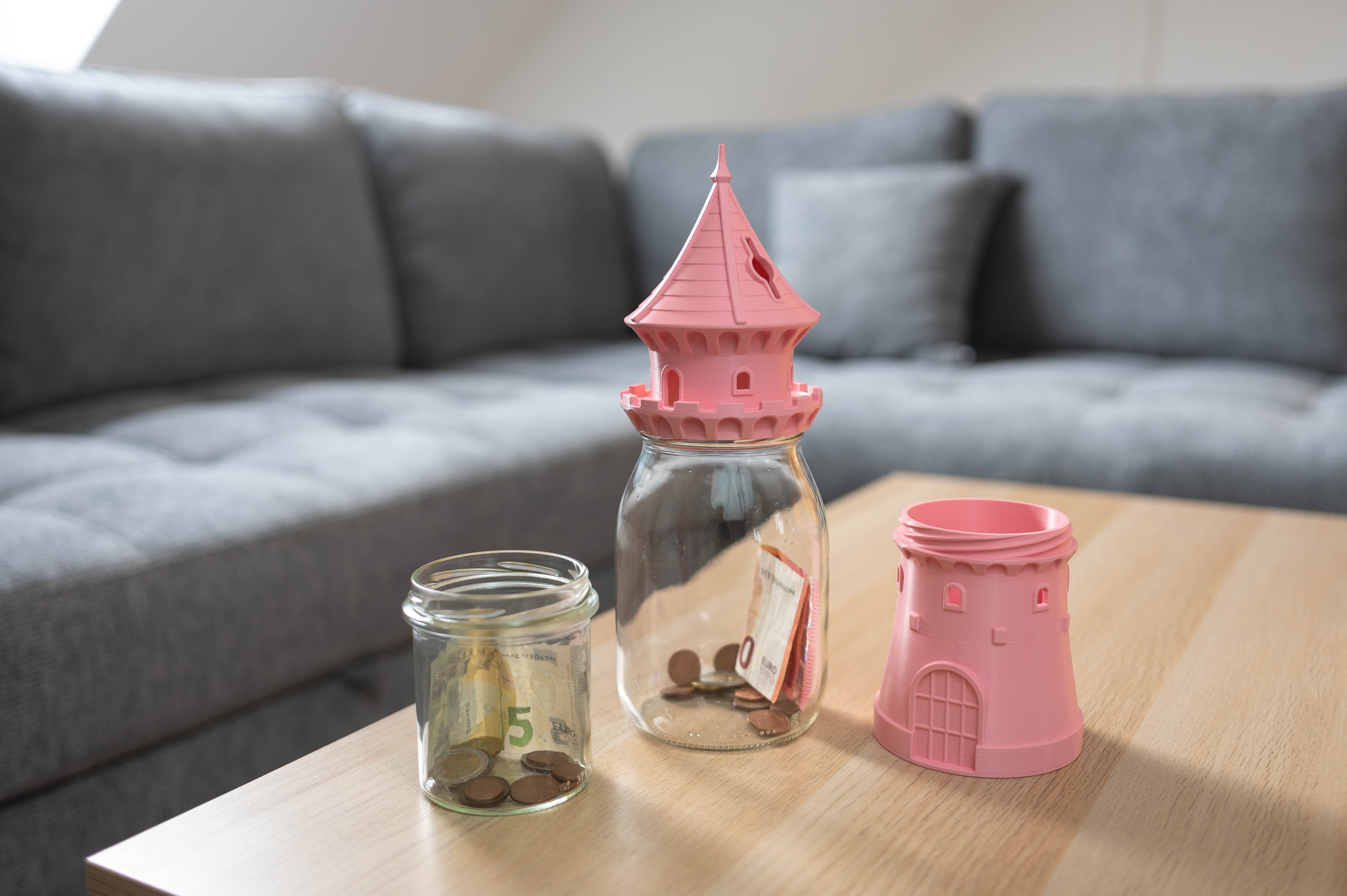 Castle Piggy Bank main image 1