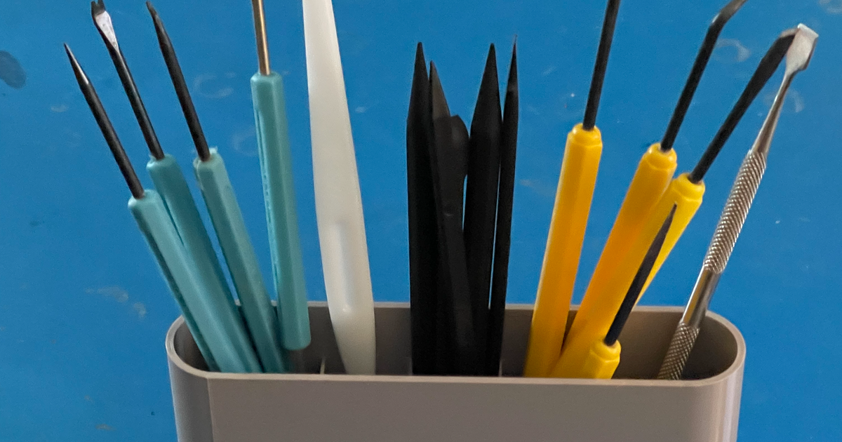 Soldering Tool Organizer by stoneburner Download free STL model