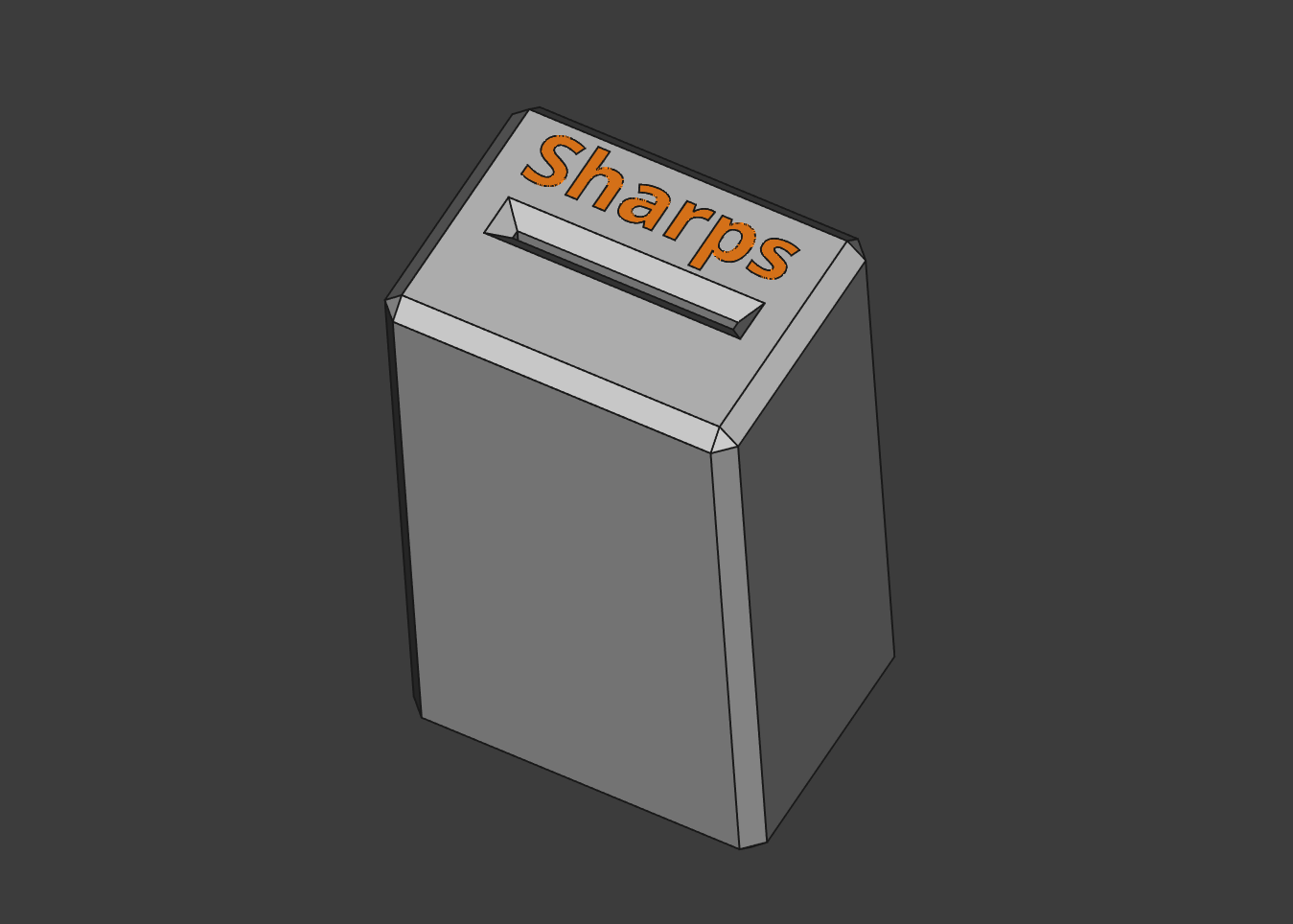 Sharps Container by Dinosaurier Download free STL model