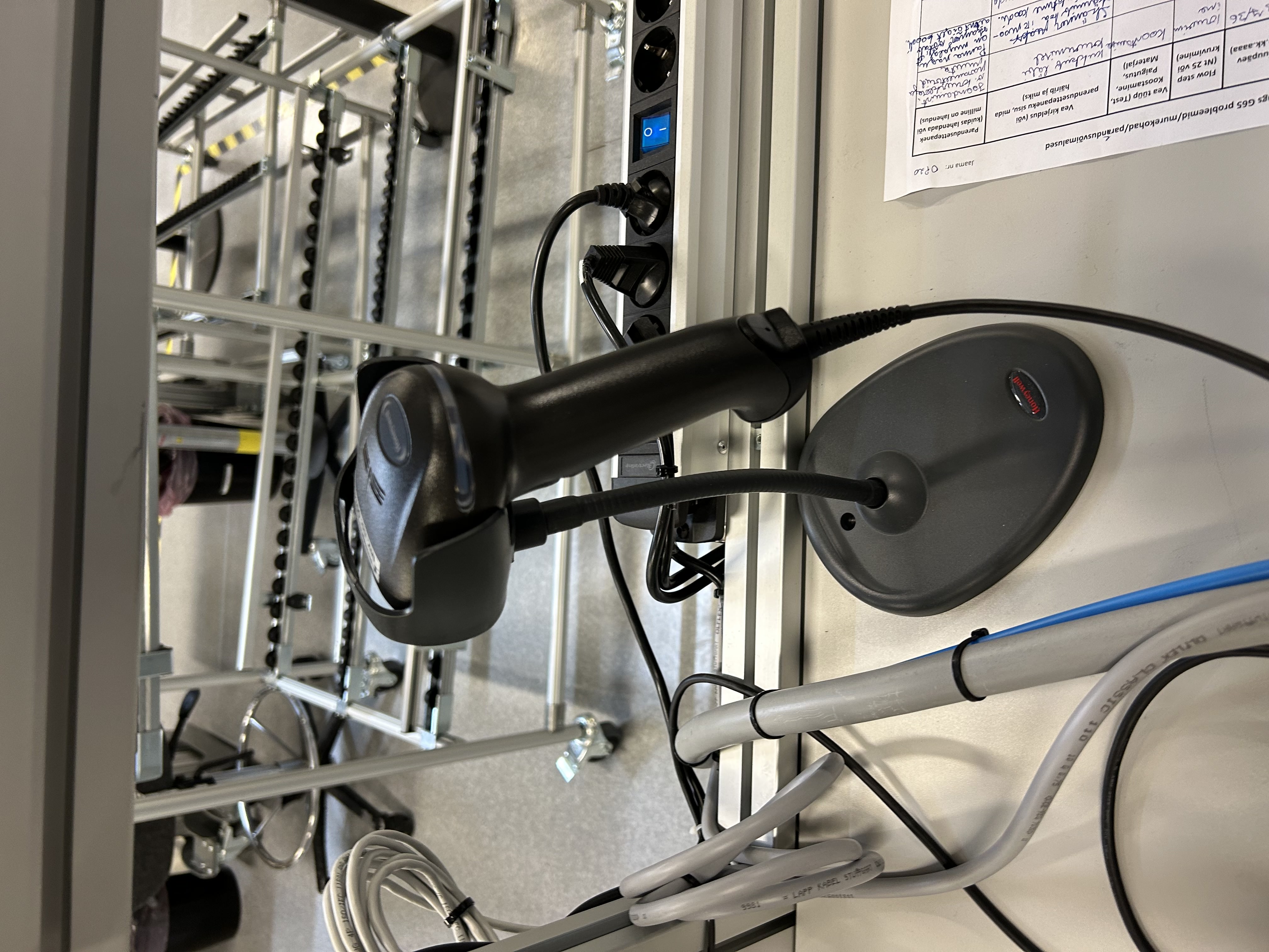 Handheld Barcode Scanner Holder Can be replaced with original holder