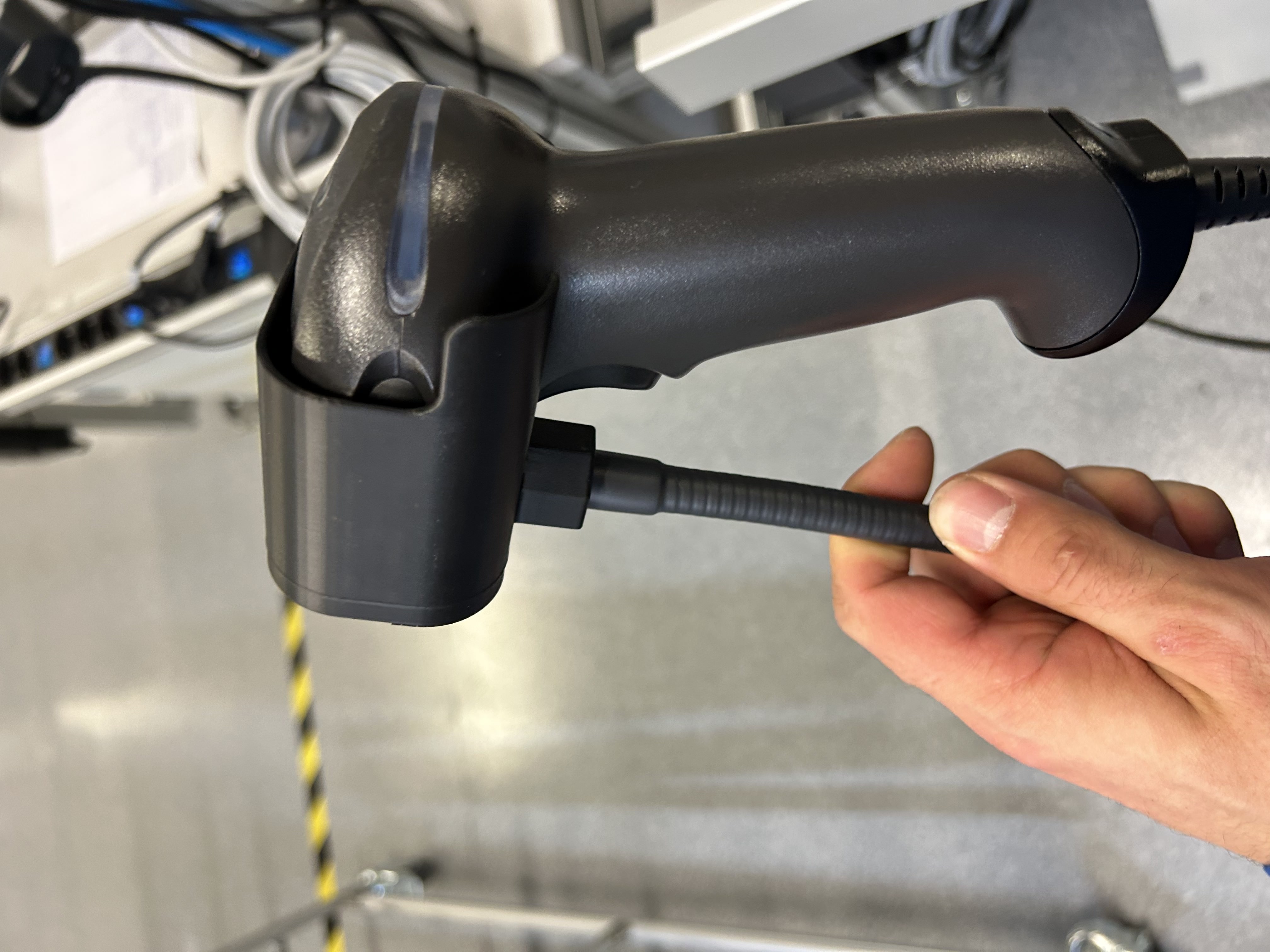 Handheld Barcode Scanner Holder Can be replaced with original holder