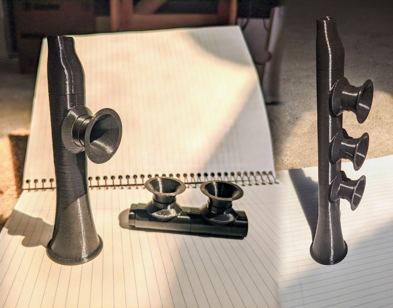 Stackable Modular Trumpet Kazoo