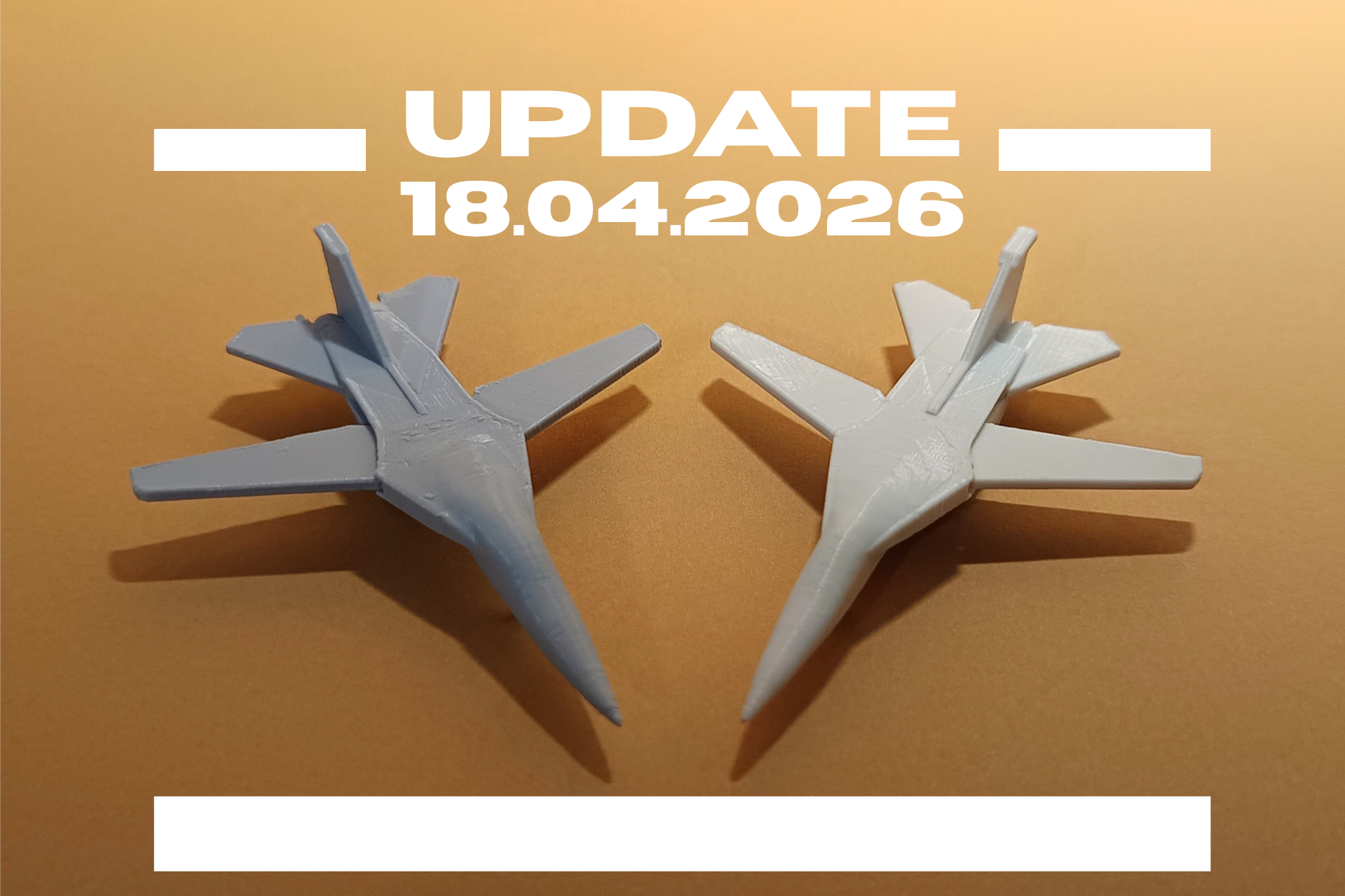 F-111 Aardvark print-in-place and articulated micro attack aircraft - full redesign — miniatura 7