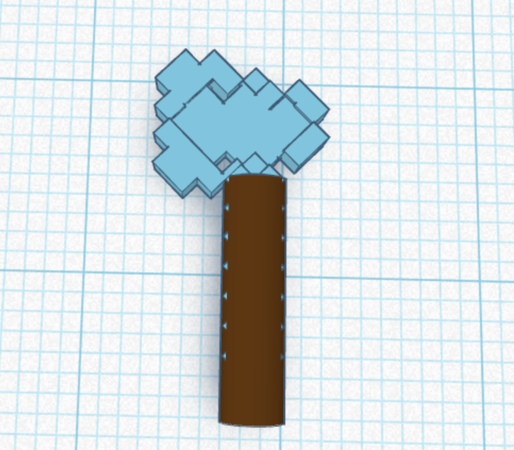 dummy 13 holdable Minecraft axe