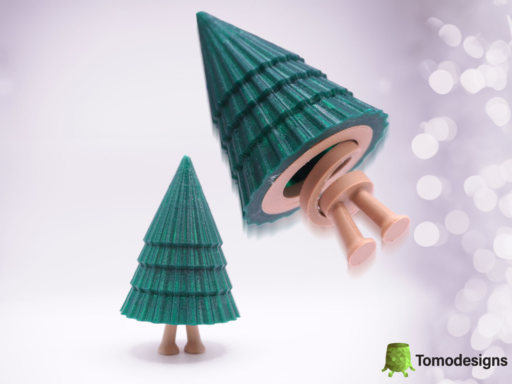 Miniatura 4 do modelo 3D Jumpy Tree