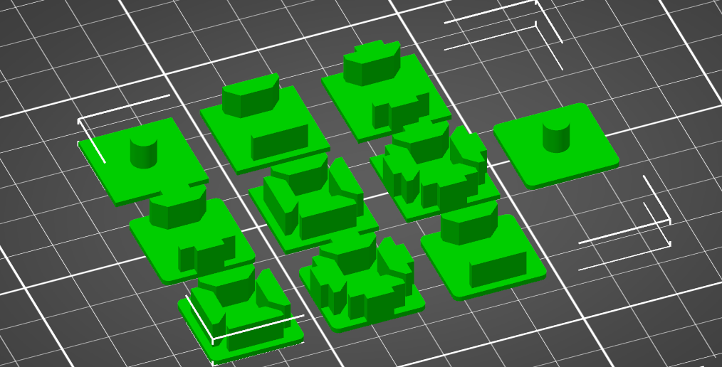Miniatura 2 do modelo 3D 10 Simple 2020 Endcaps