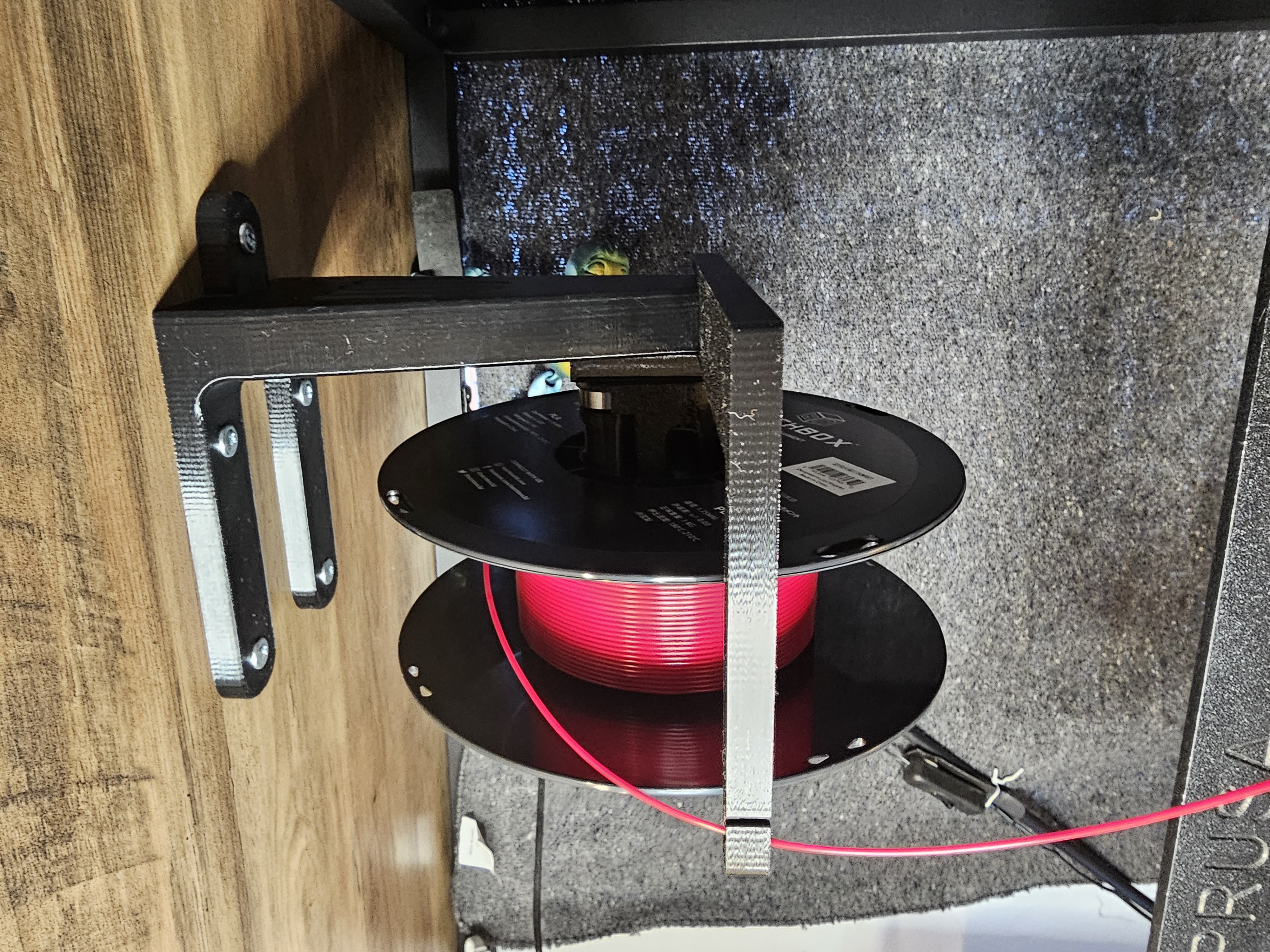 Hanging Spool Holder 3D model thumbnail
