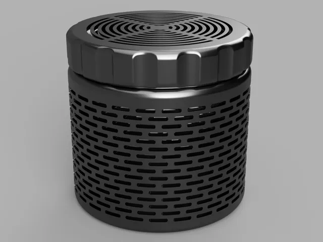 Pojemnik na pochłaniacz wilgoci do szpuli - druk 3D