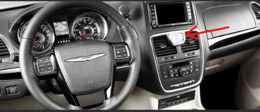 Popsocket Mount for Chrysler Town and Country 2011-2016