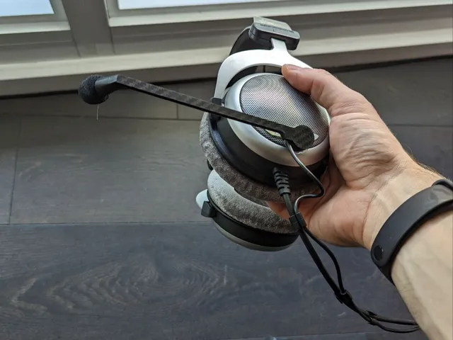 Headset Microphone Boom