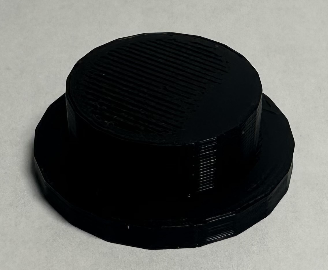 PVC Pipe End Cap 1 inch by everythingthatglitters Download free STL