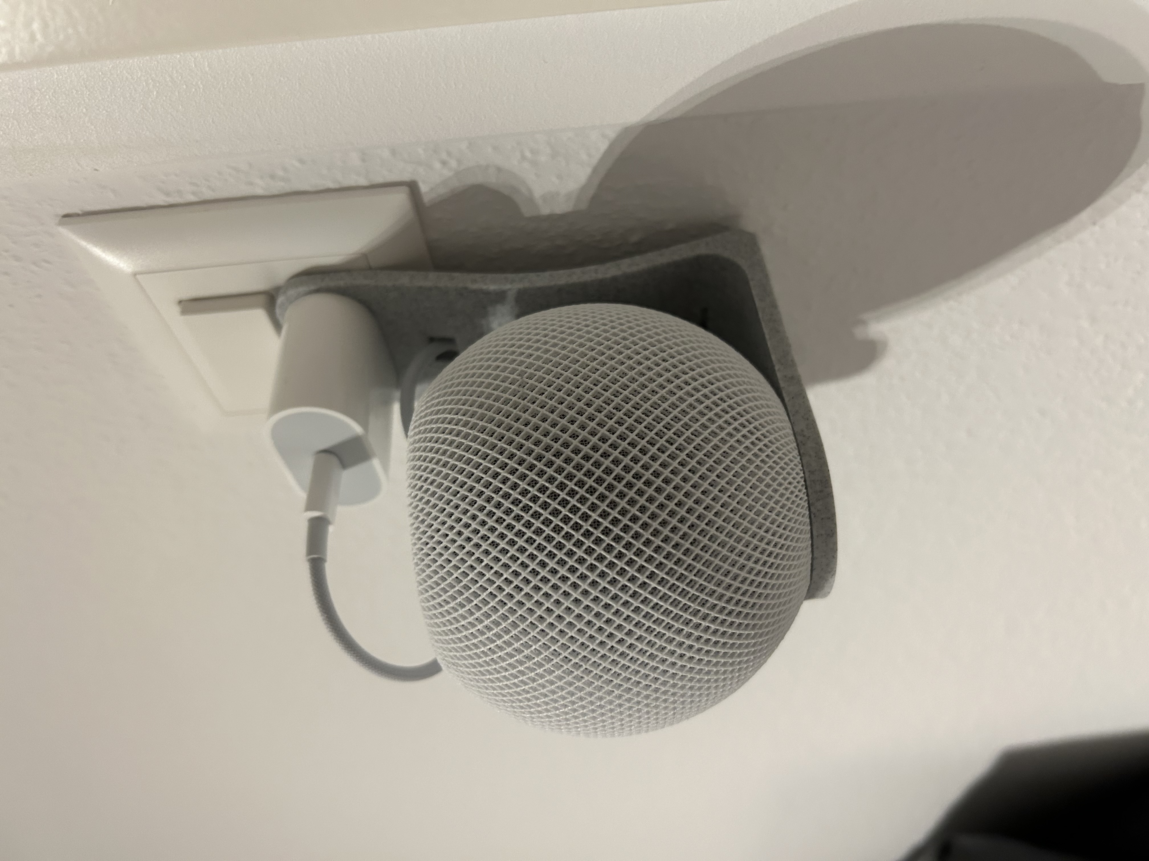Miniatura 2 do modelo 3D Homepod Mini Wall Socket Stand
