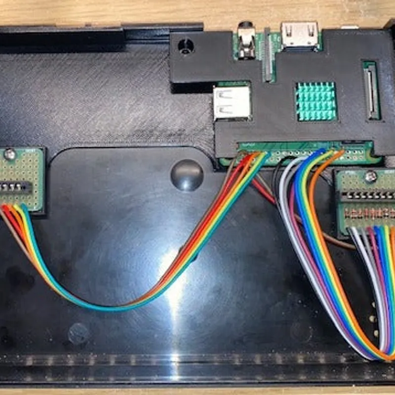 ZXBaremulator ZX Spectrum Case Raspberry Pi Insert/Caddy by TomDD 