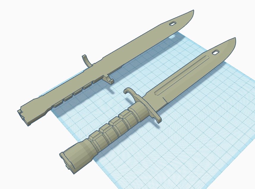 Bayonet by Matyas2603 | Download free STL model | Printables.com