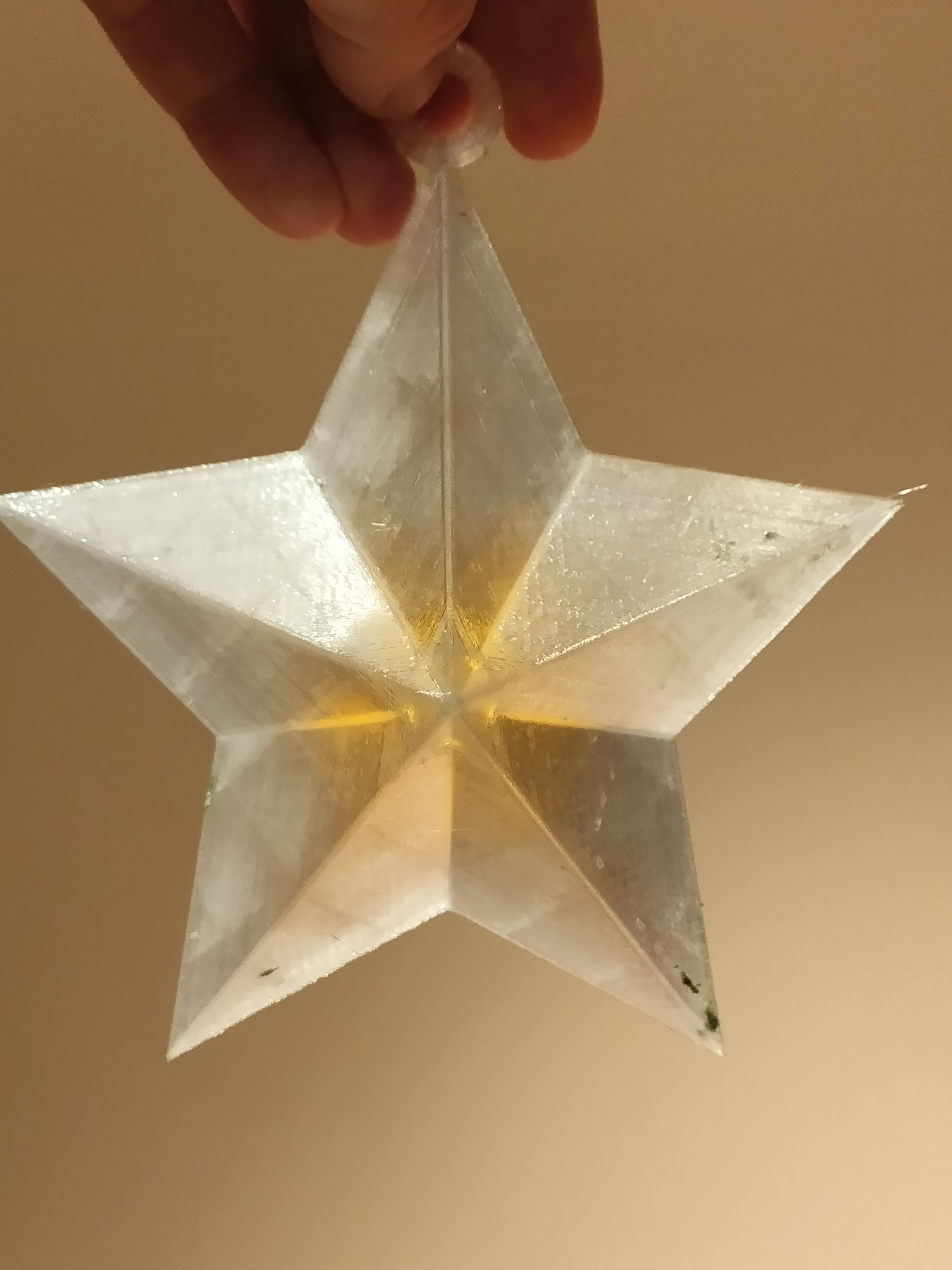 Star LED candle by cz8pru Download free STL model