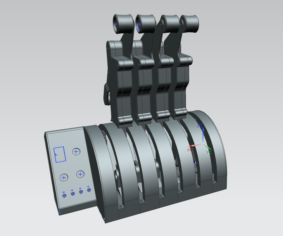 Flight Simulator Throttle Quadrant Read Description please by