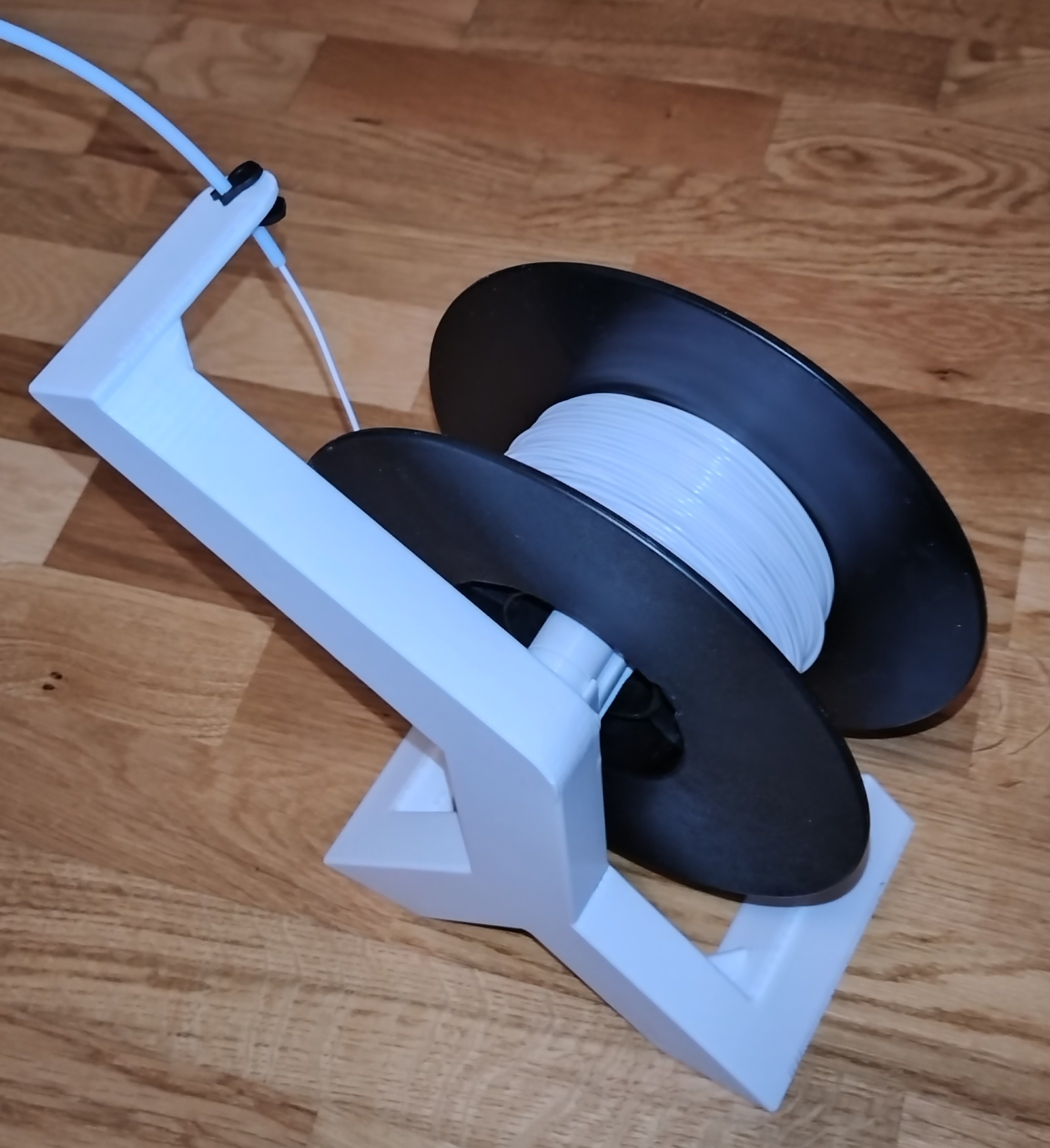 Spool Stand With Filament Guide By Jpnfi Download Free Stl Model 6494