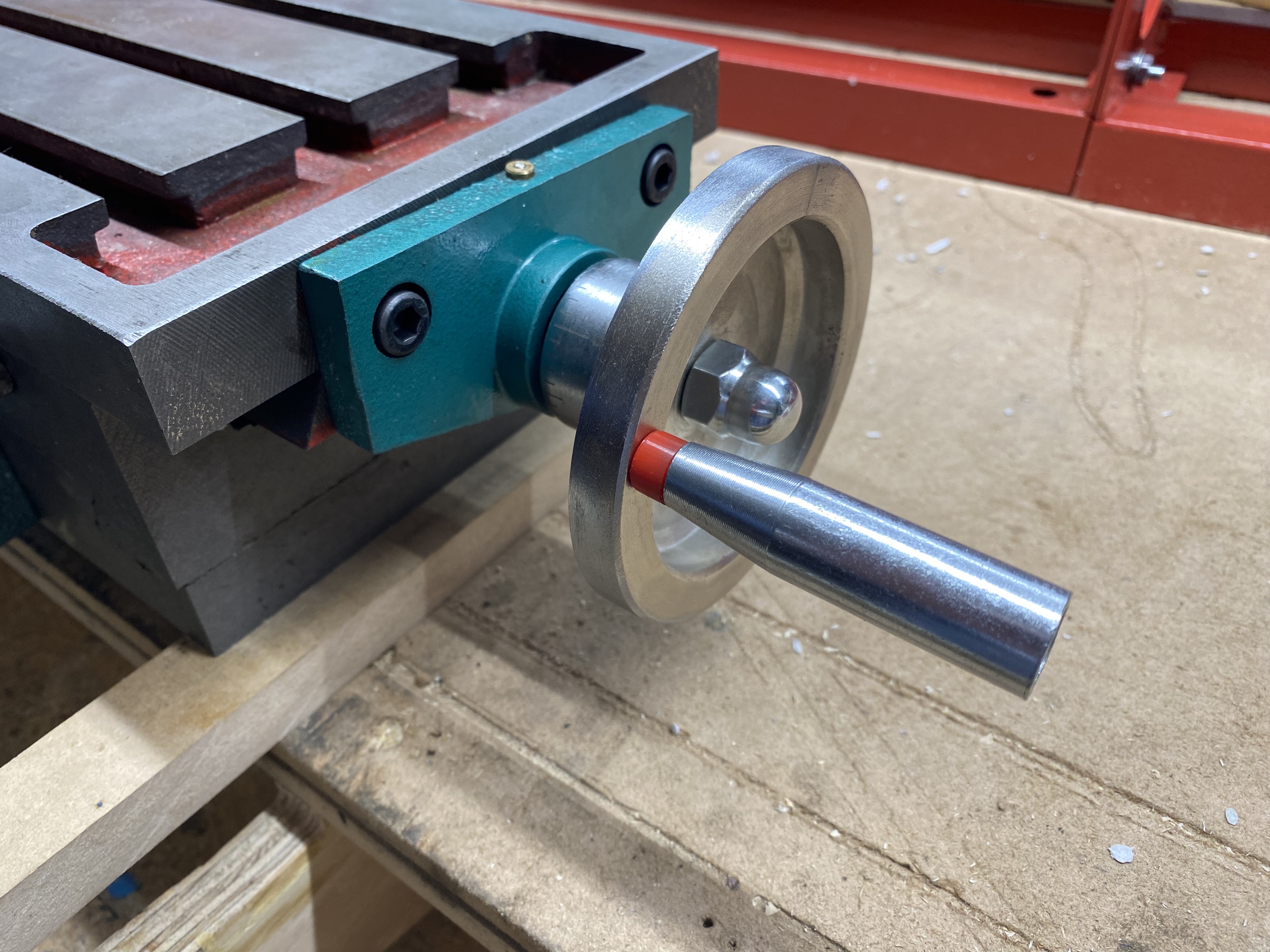 Handle Inserts for hand wheels of VEVOR Milling Table 17.7 X 6.7 Inch, Compound Milling Machine Work Table 2 Axis