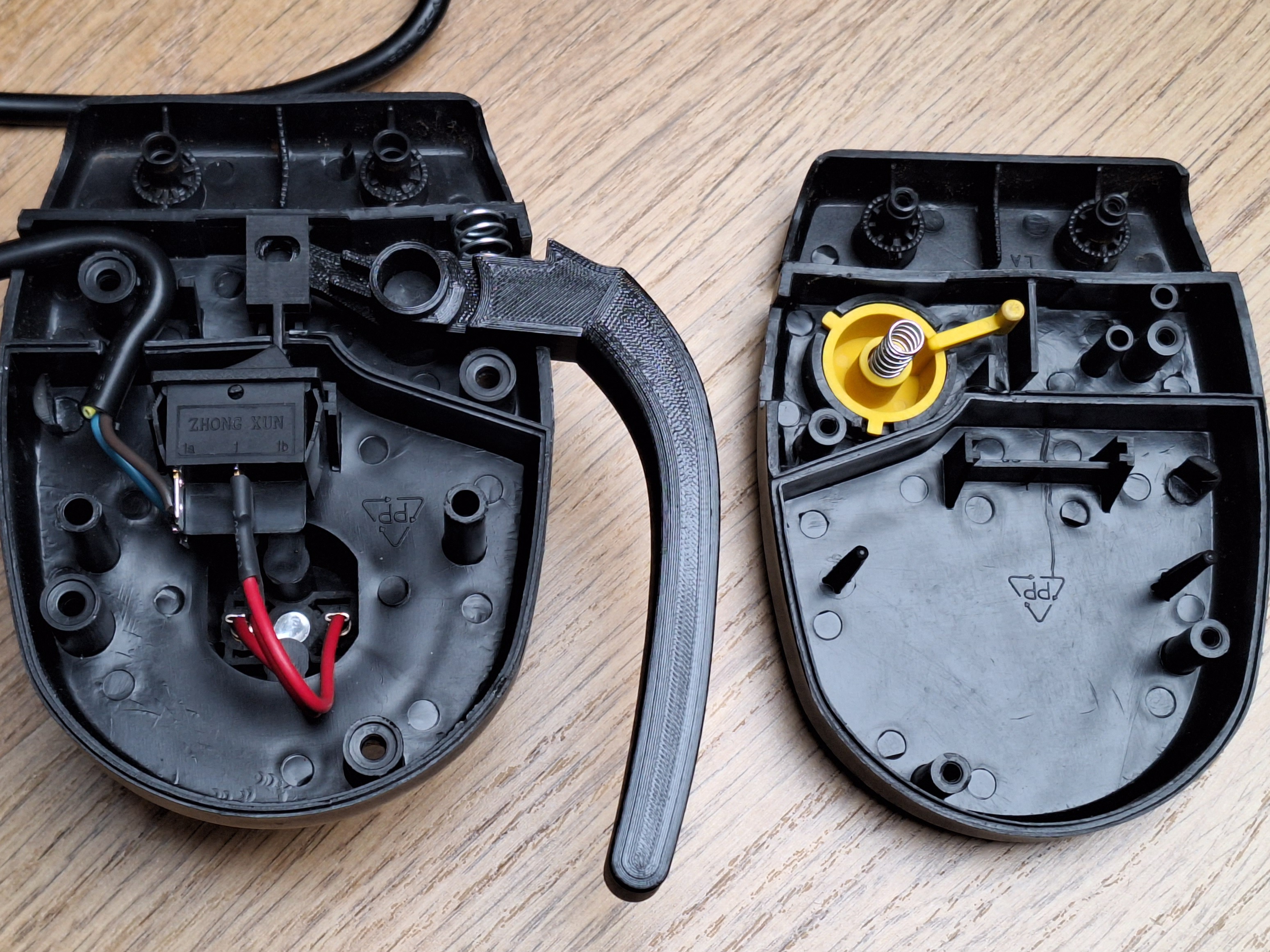 ASGATEC scarifier switch handle