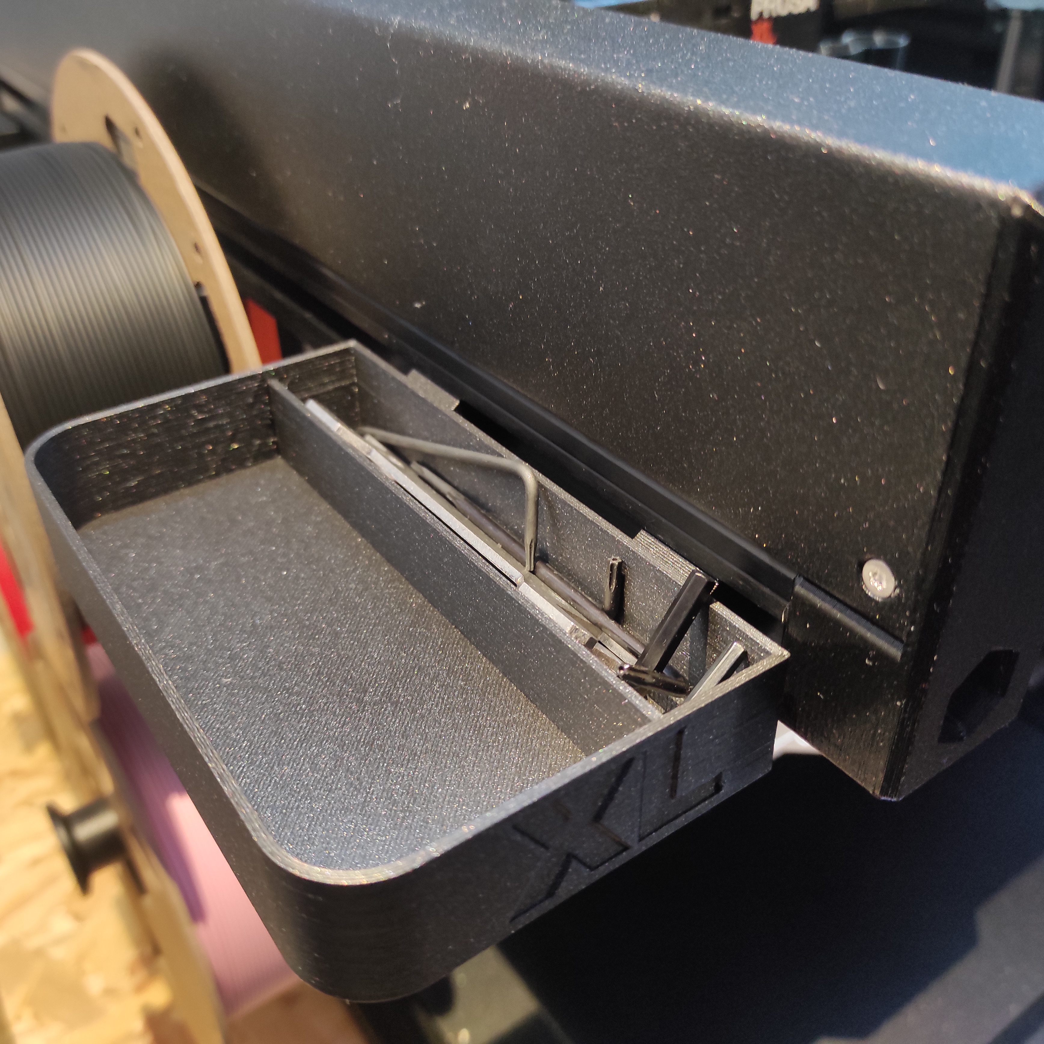 XL - Side box 80x140x25mm 3D model thumbnail